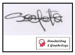Handwriting Analysis Signature: Graphology: Crossed out signature