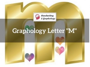 Graphology letter m