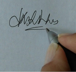 Signature Analysis Personality: illegible signature 