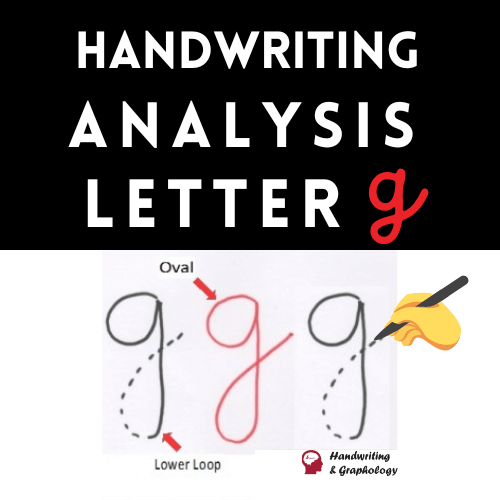 Handwriting Analysis Letter g