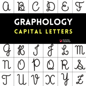 Handwriting Analysis Capital letters