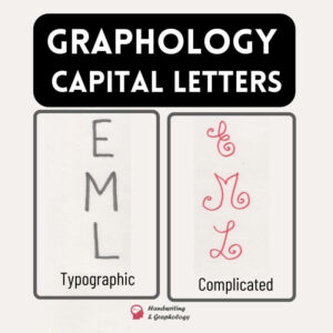 Graphology: Capital letters Shape