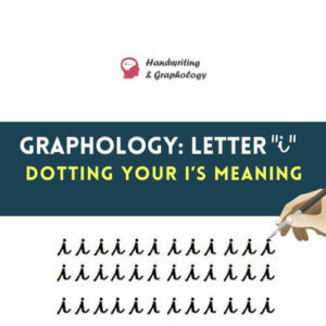 Handwriting Analysis letter i