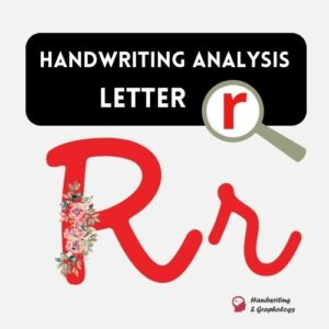 Graphology: Letter “r” 
