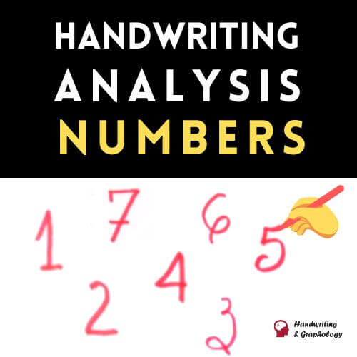 Handwriting Analysis: Numbers