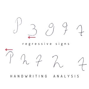 Indicators of Regression in Handwriting
