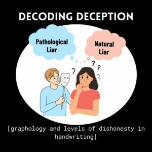 Graphology and Lies Detecting dishonesty in handwriting